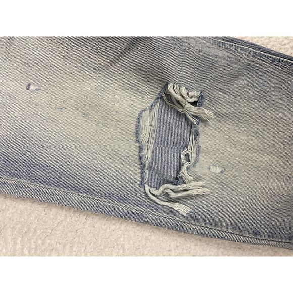 NWT Levis Silver Tab Loose Fit Jeans Light Wash Distressed Mens Size 29x30 - Picture 5 of 11